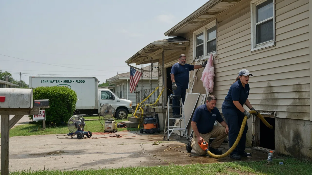 Water Damage Repair in Little River, KS near me